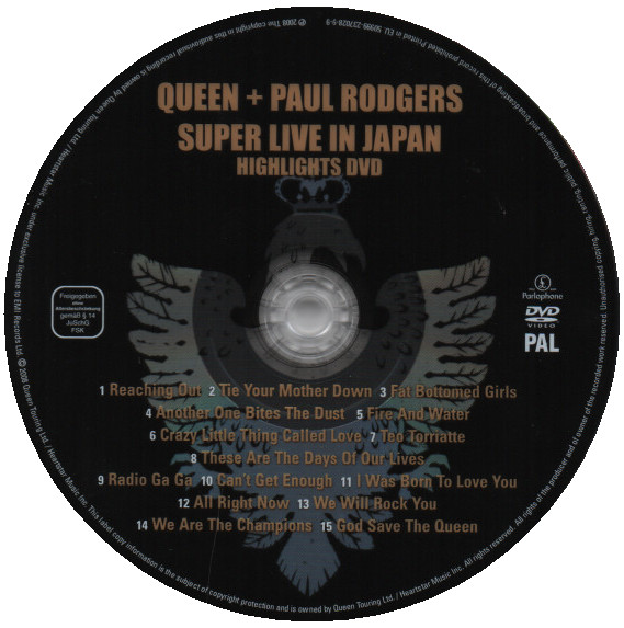 Queen And Paul Rodgers  The Cosmos Rocks : CD & DVD Edition : DVD